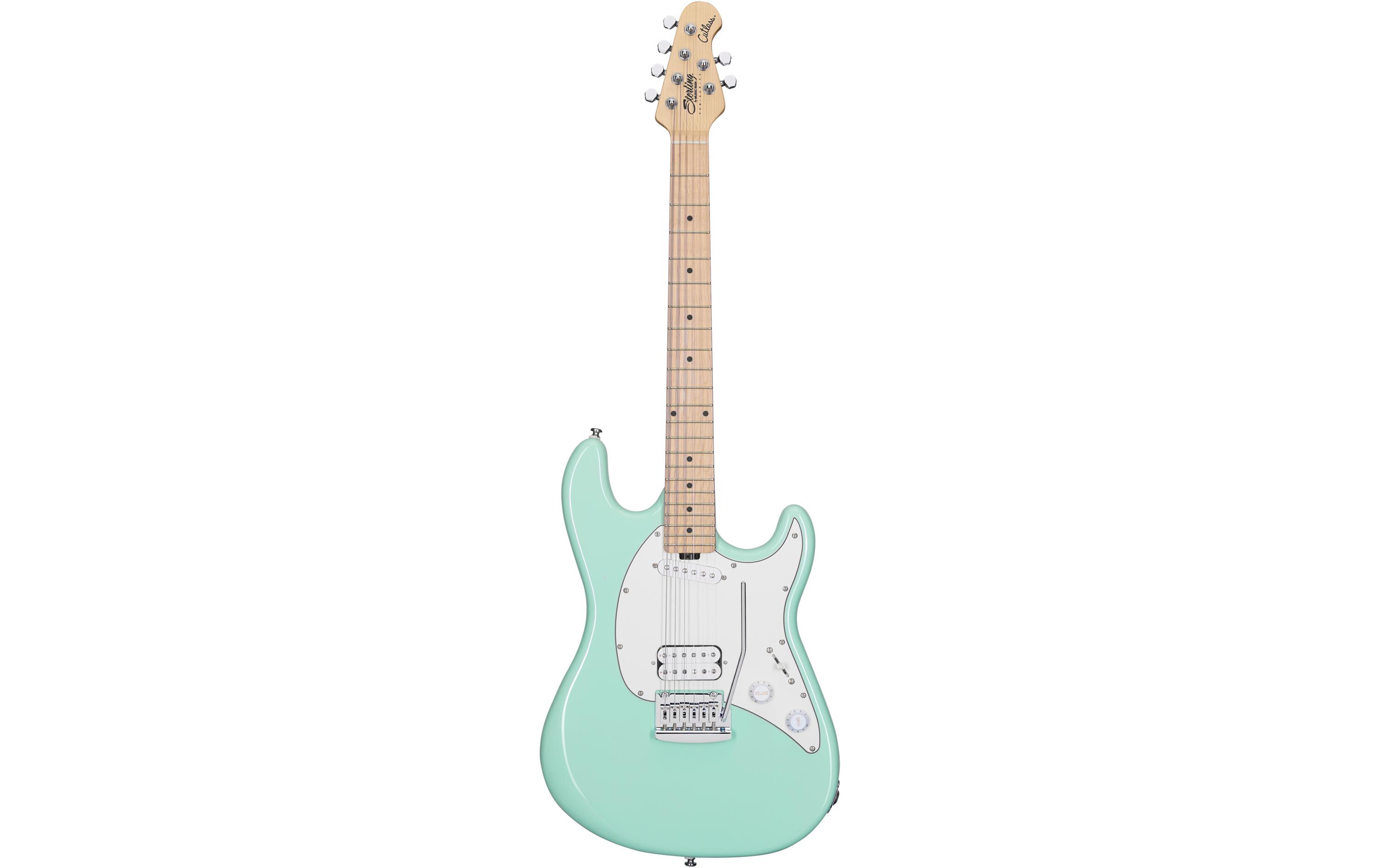 E-Gitarre Cutlass Short Scale – Mint Green<br>Klassisches «Cutlass»-Modell mit kurzer Mensur