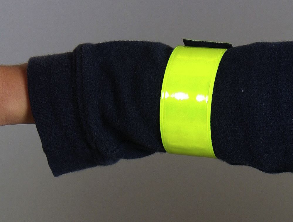 Origin Outdoors Klack Band leuchtgelb 1 Paar