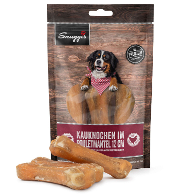 Snuggis Kauknochen im Poulet Mantel 12cm 180g