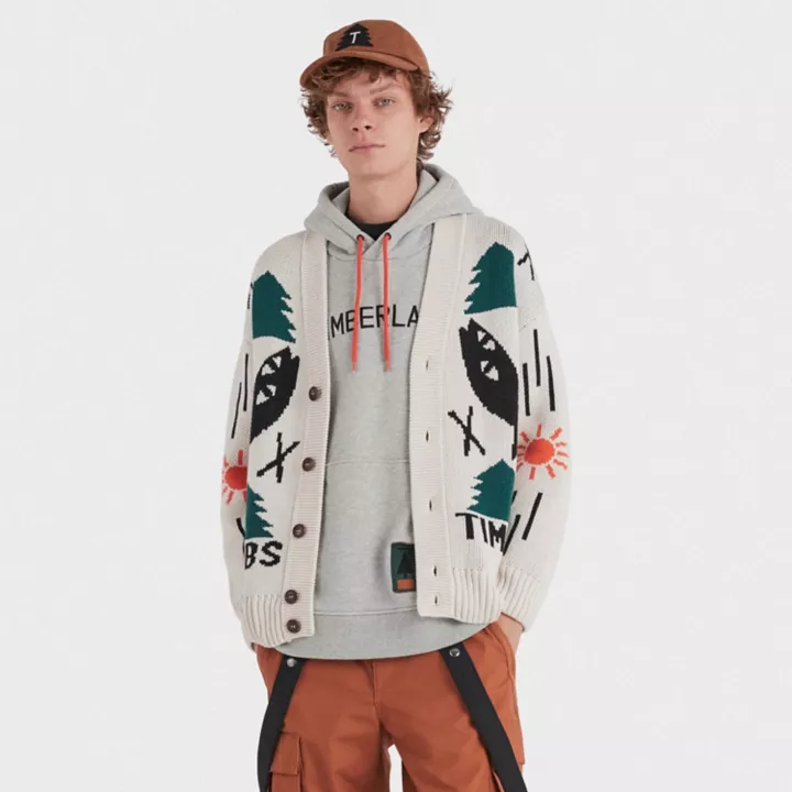 Casquette en laine Timberland x Nina Chanel Abney unisexe en rouille