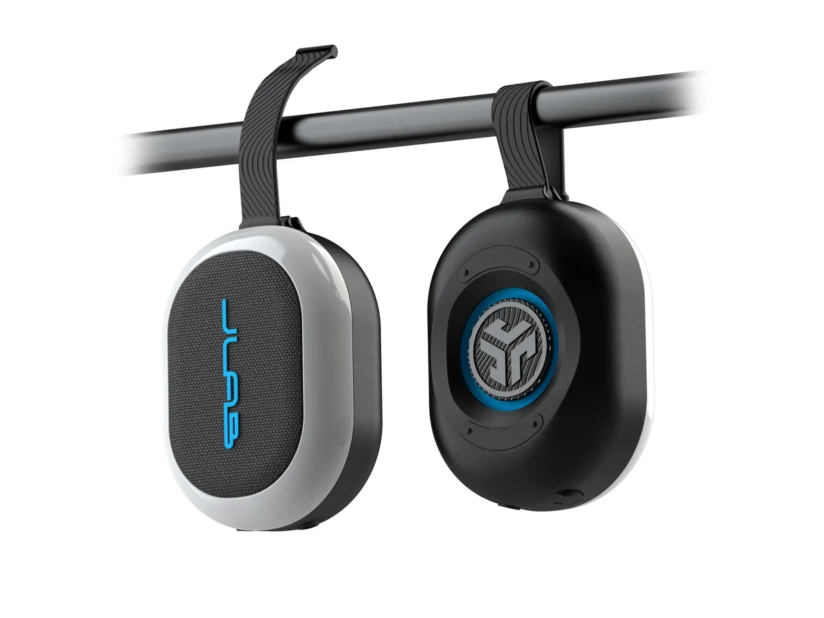 POP Party Wireless Bluetooth Lautsprecher mit RGB Beleuchtung und IPX5 (IEUSBPOPRBLK123) - Schwarz