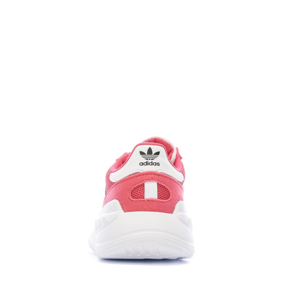 Adidas Baskets Rose Fille Adidas Trainer Lite
