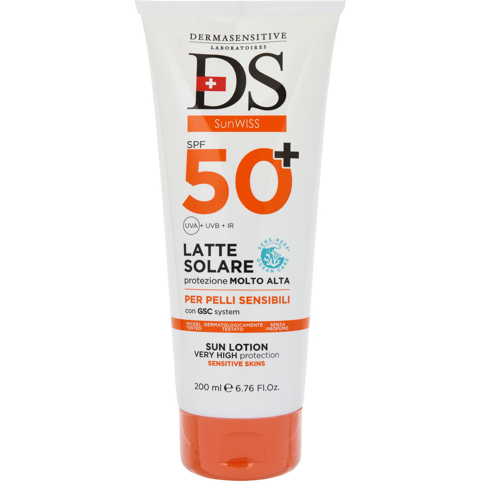 Dermasensitive DS+ Sonnenmilch SPF 50 200 ml