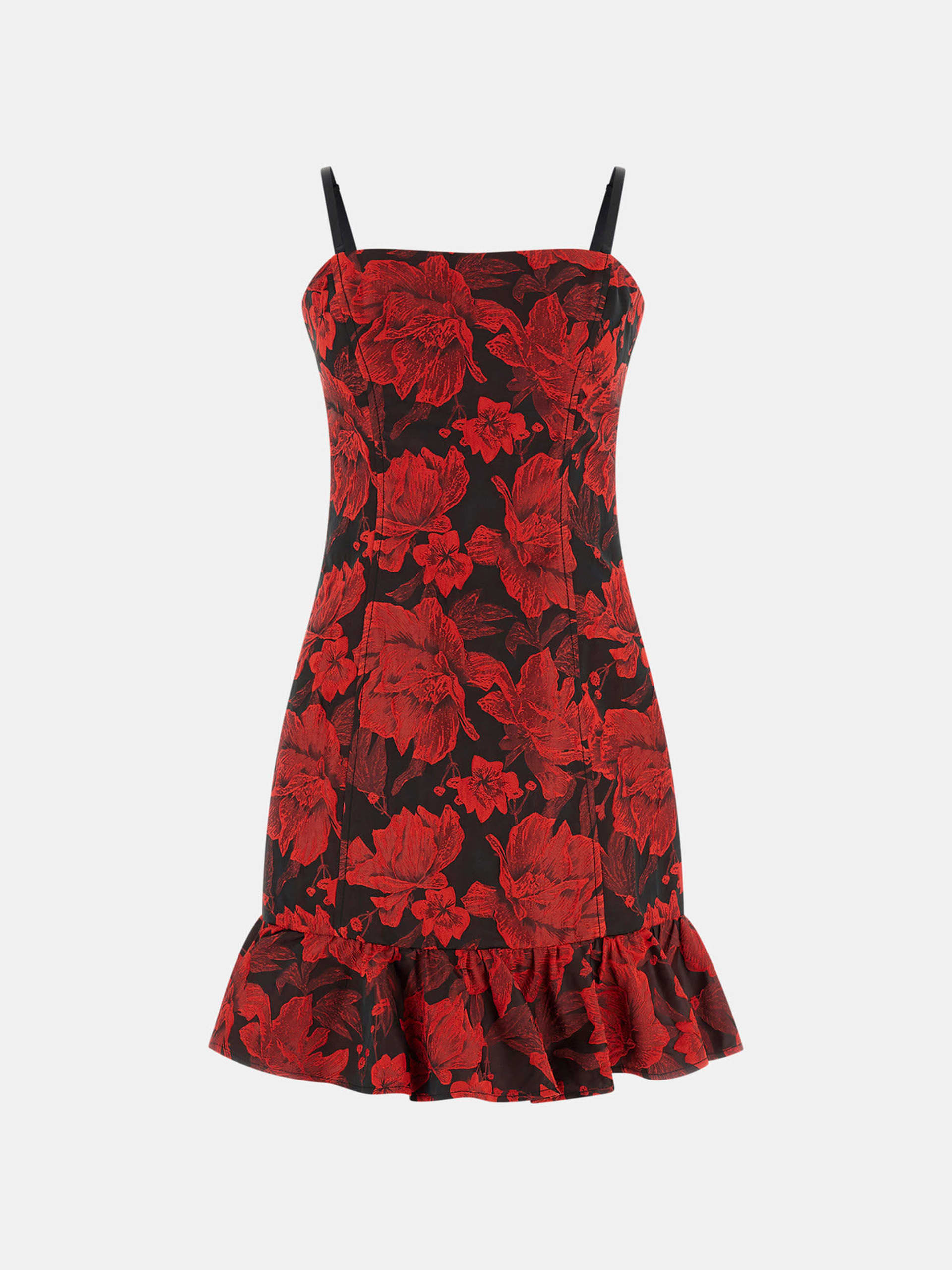Vestido curto floral