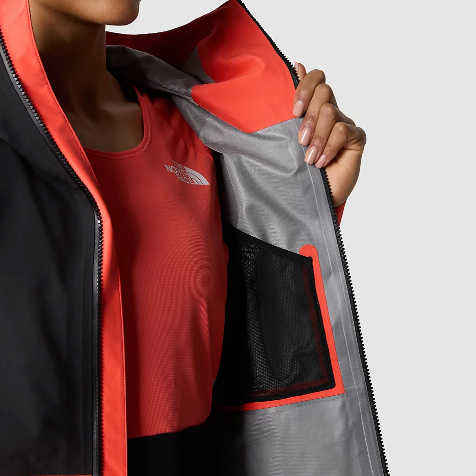 Jazzi GORE-TEX Jacket Dame Radiant Orange/TNF Black