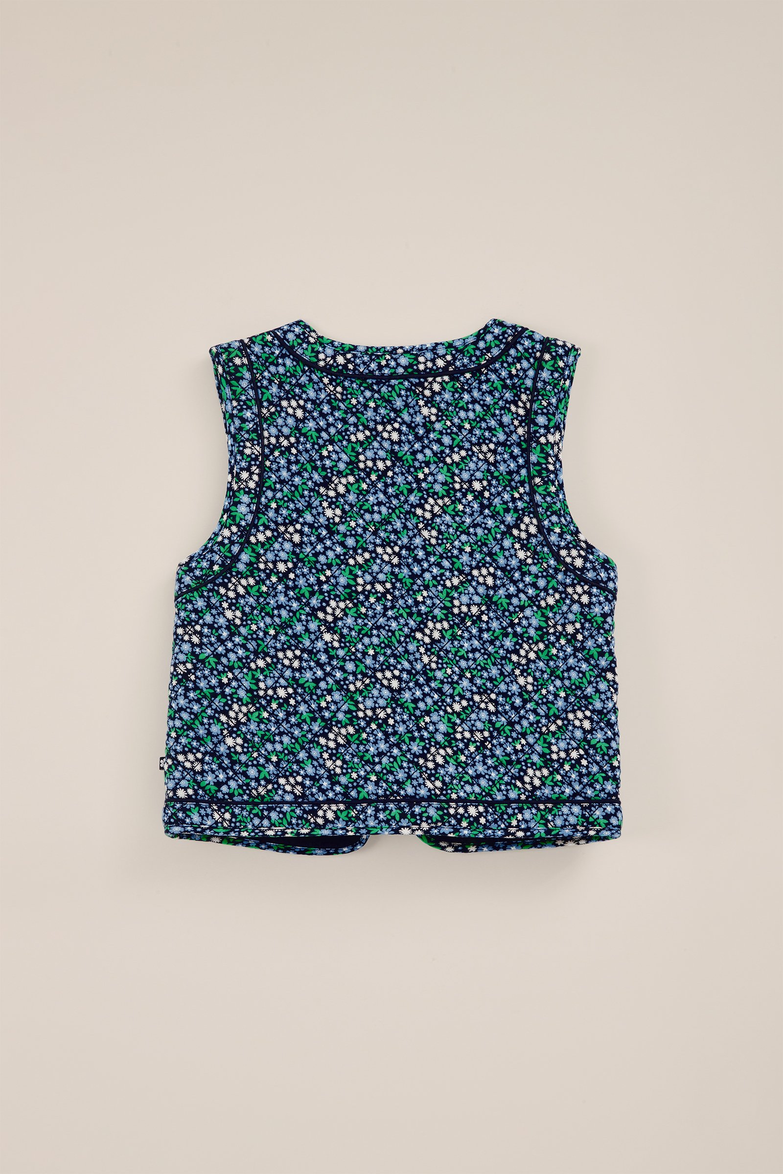 Meisjes gilet met dessin WE Fashion Donkerblauw