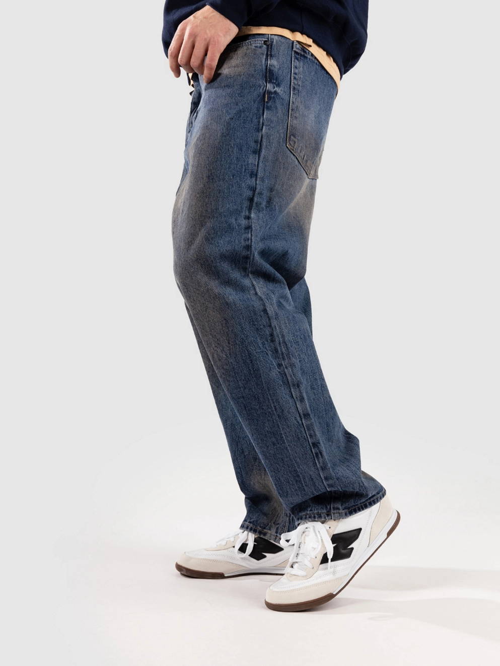 Empyre Sk8 Ultra Loose Jeans dirty med wash