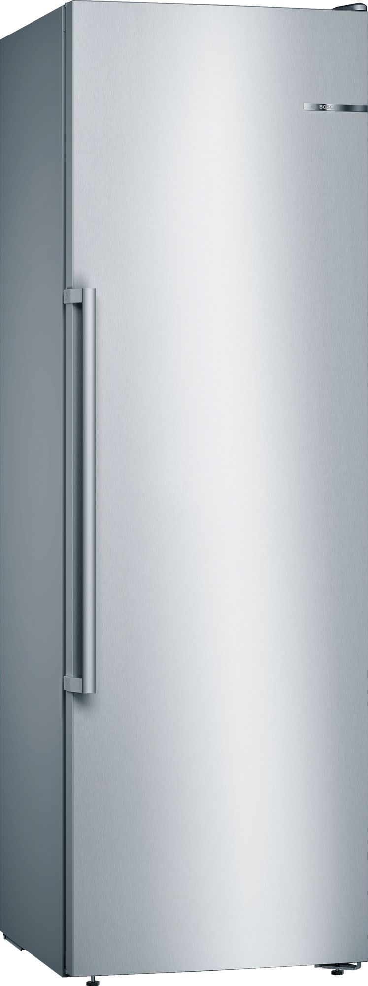 # PRODUTO RECONDICIONADO # Freezer independente Série 6 186 x 60 cm Aço inoxidável resistente a impressões digitais GSN36AIEP-B