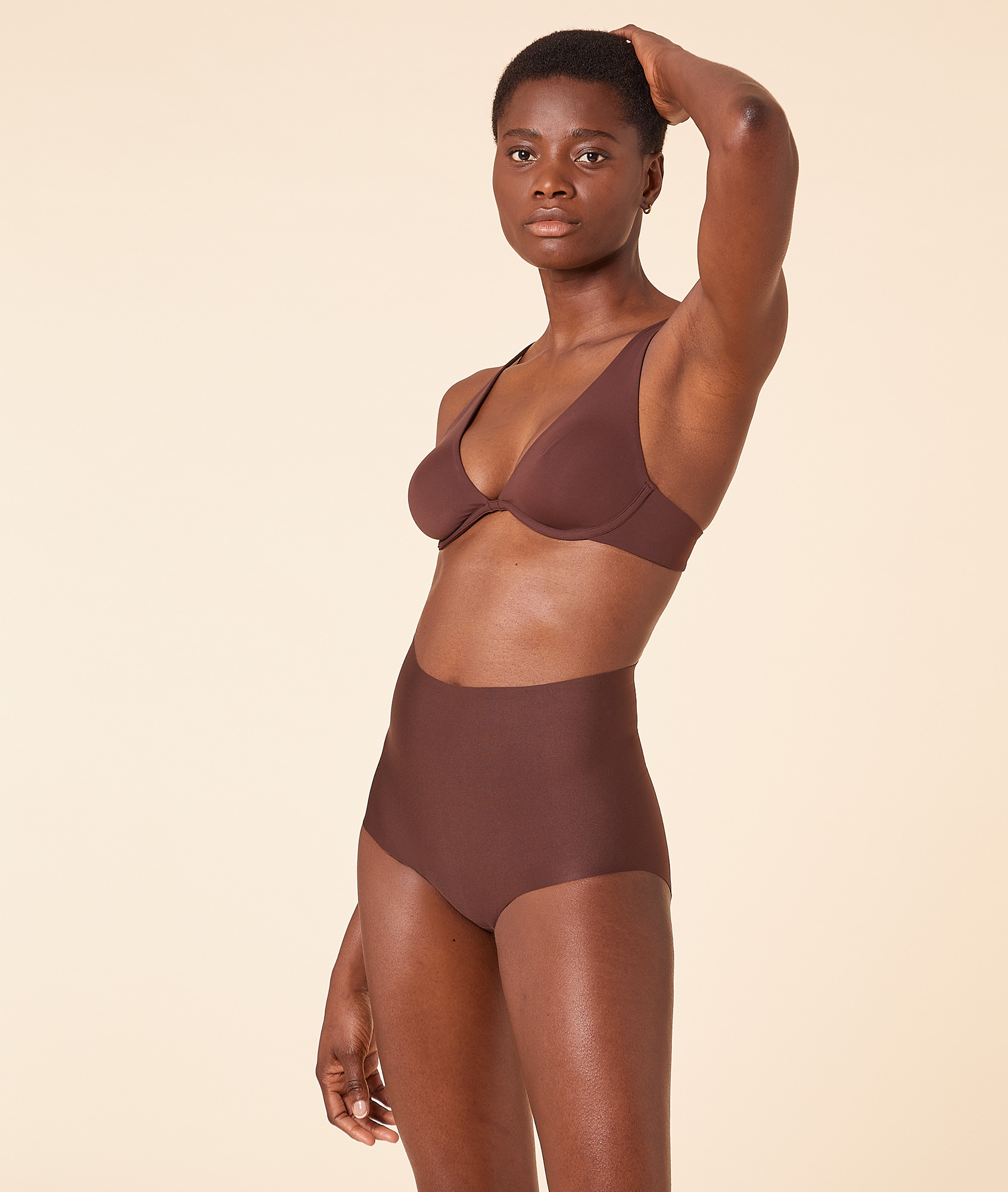 Culotte gainante taille haute - Maintien fort