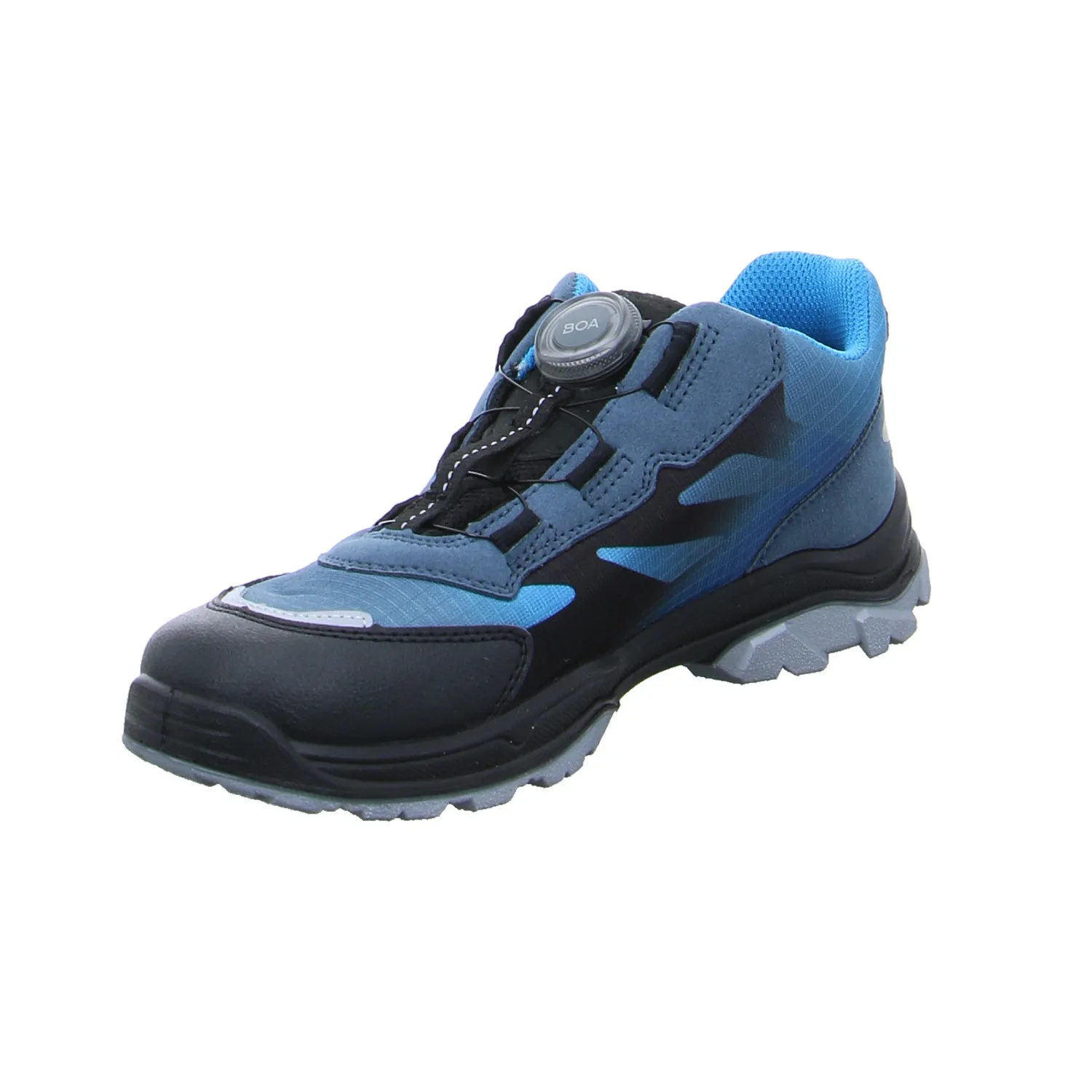 SUPERFIT Jugend-Halbschuh Blau Textil  Sneaker Outdoor