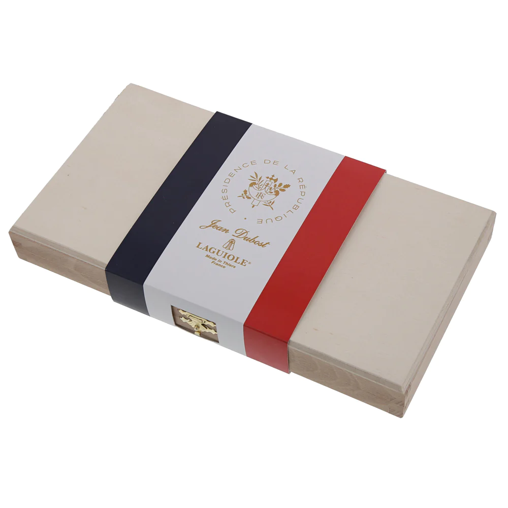 Coffret de 6 couteaux Elysée en inox Jean Dubost