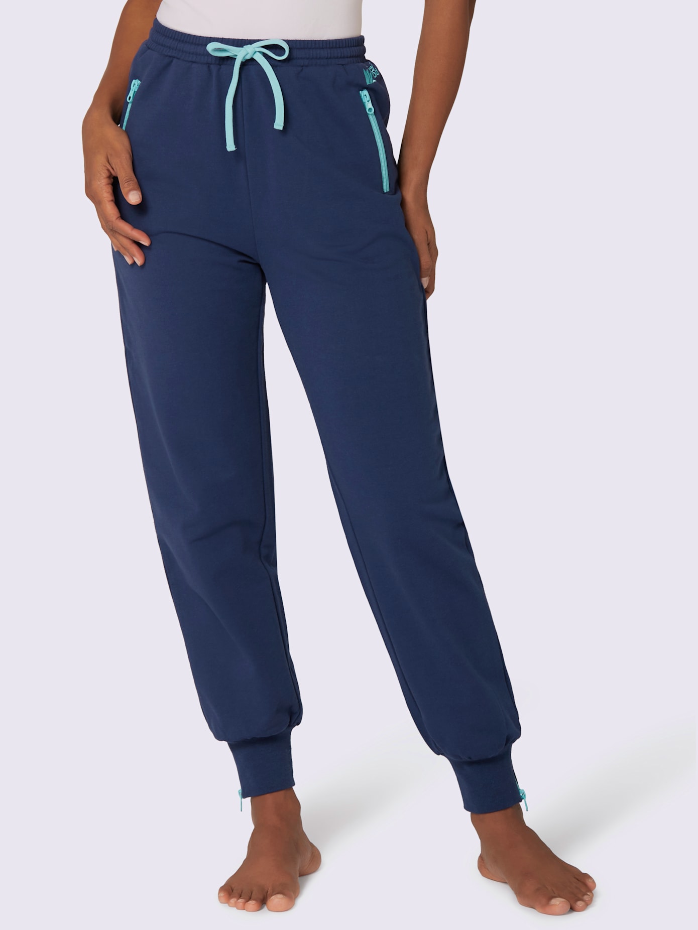 Pantelon de jogging glissières colorées