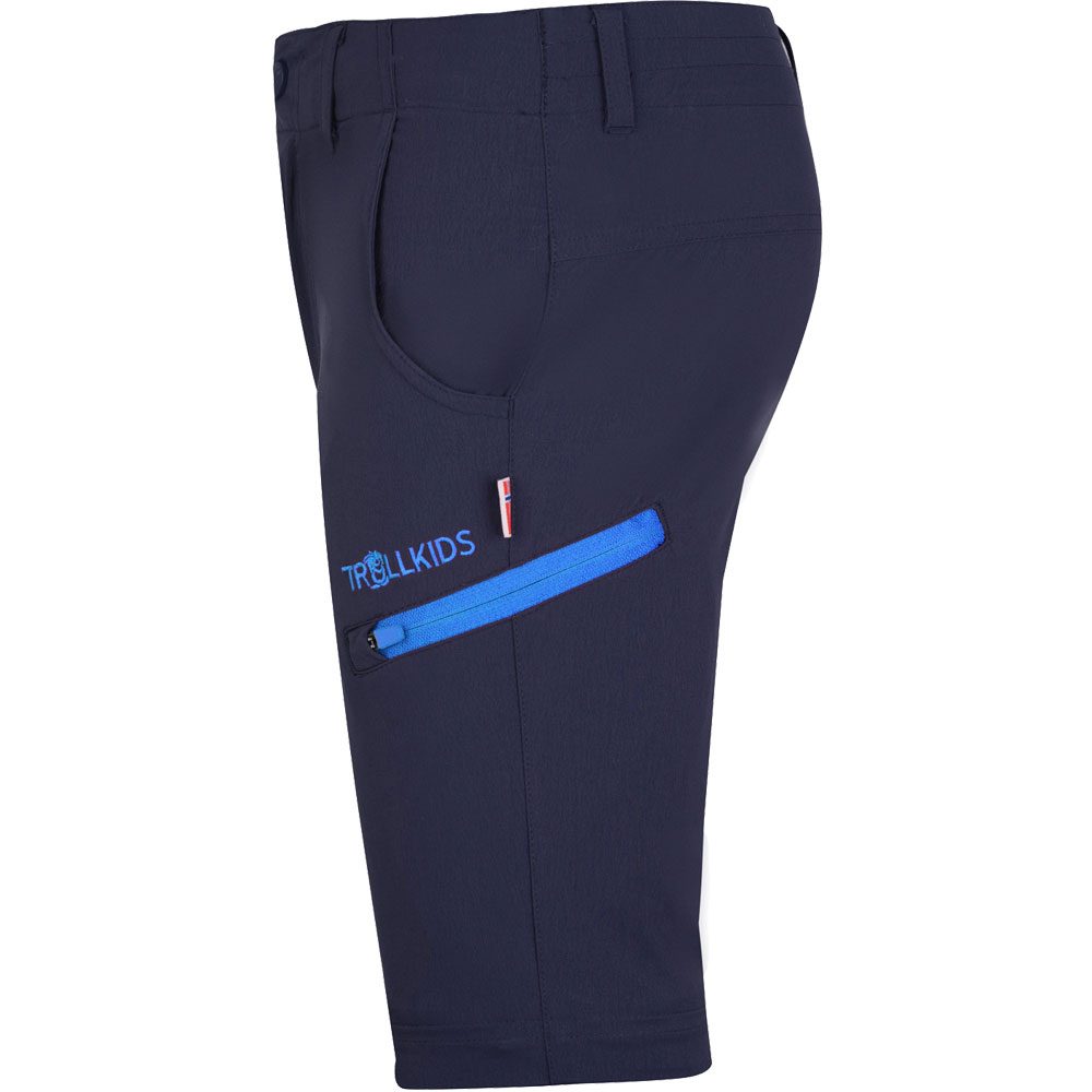 Trollkids Kjerag Zip Off-Trekkinghose Kinder navy medium blue