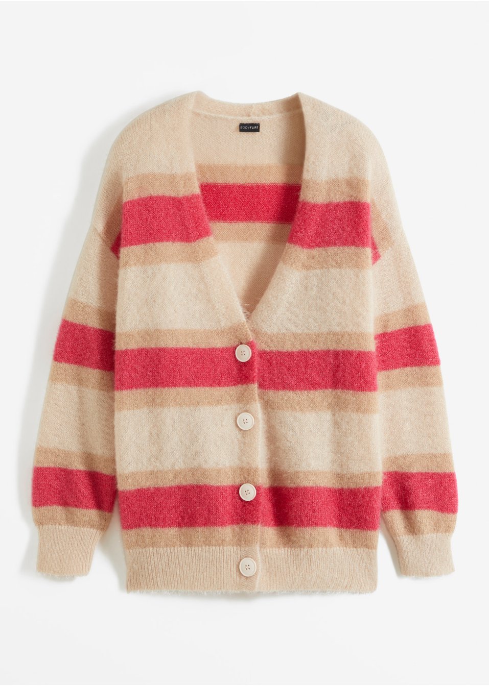 Gilet en maille rayé