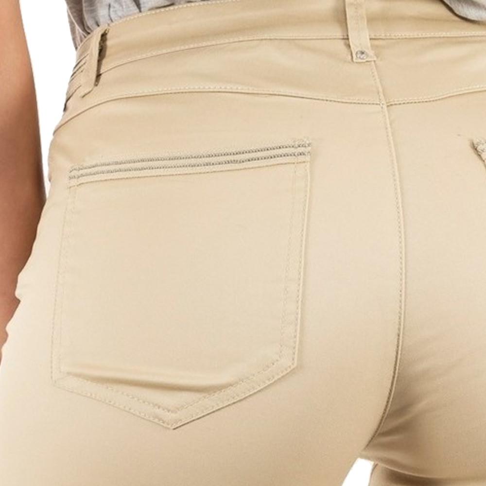 Morgan Pantalon Slim Beige enduit Femme Morgan Palona