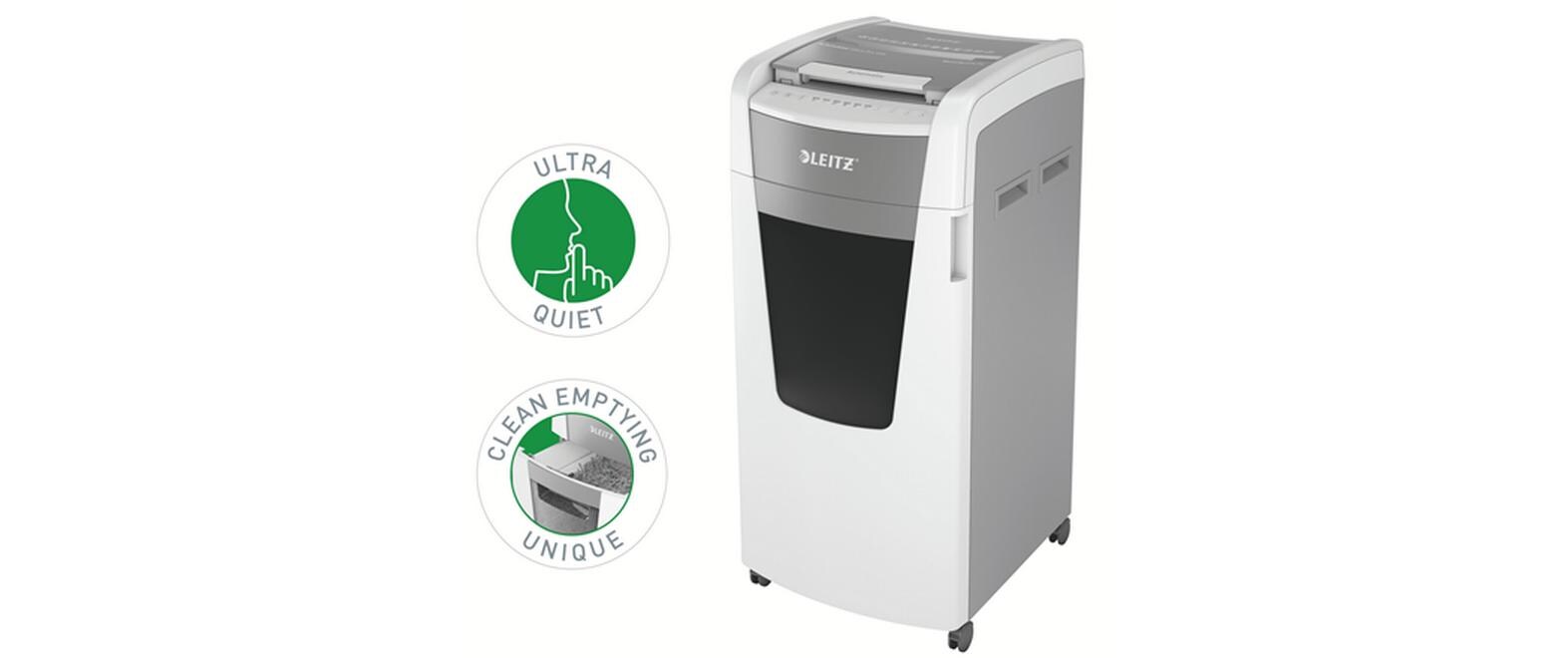 Aktenvernichter IQ Autofeed Office Pro, P-4, 600 Blatt<br>Automatischer Dokumentenvernichter (auto) mit Partikelschnitt für sichere Vernichtung vertraulicher Unterlagen