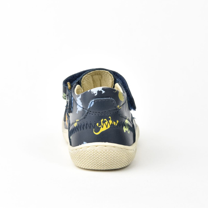 Naturino Naturino Barefoot Irtys Sandales Print Dinosaures Navy