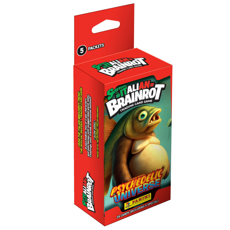 Panini Skifidol Italian Brainrot TCG Psychedelic Universe eco blister