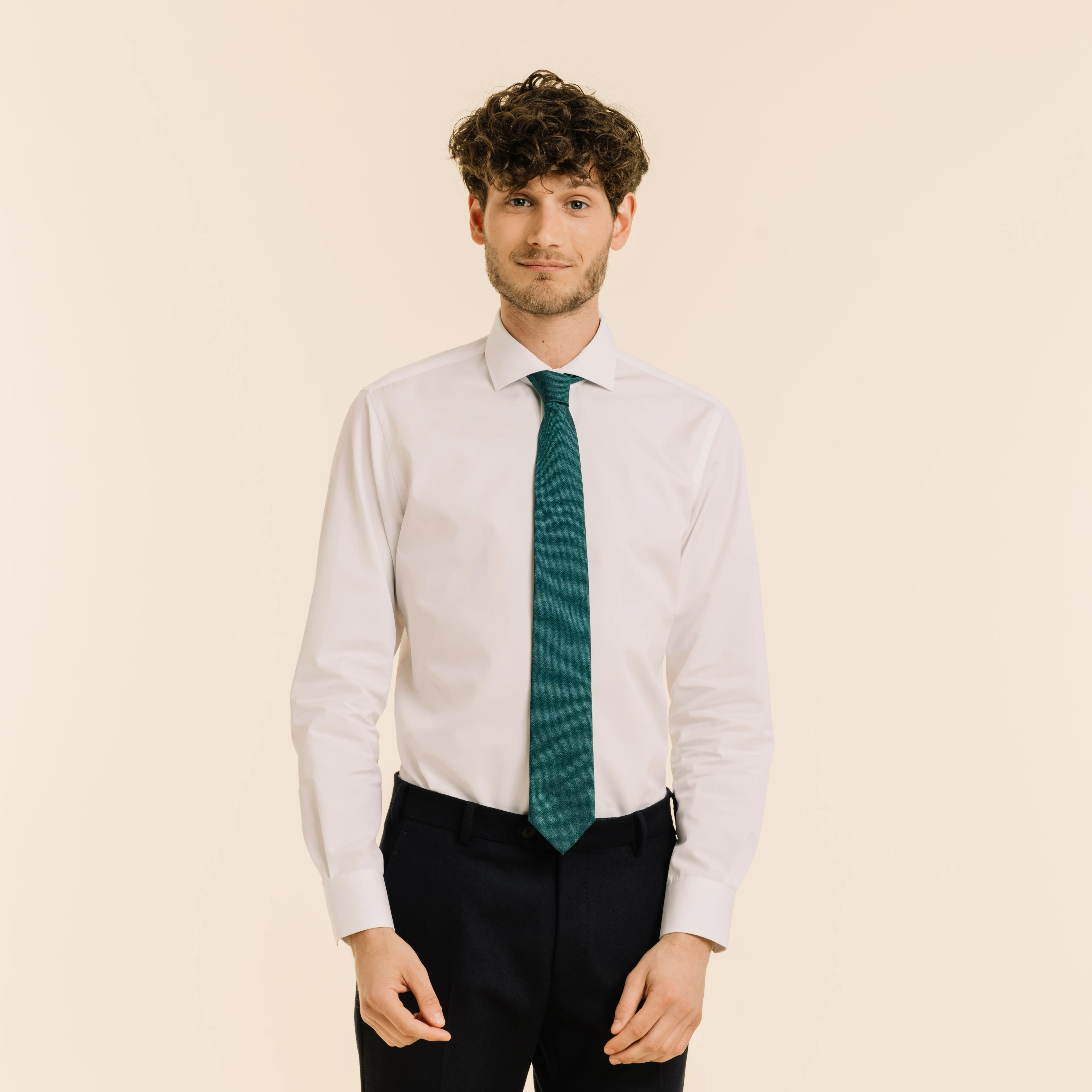 Green tie