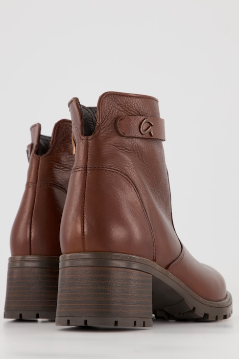 Ara Leder-Stiefeletten, Zierriegel, Weite H