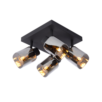 Lucide plafondspot Alion 4x25W zwart