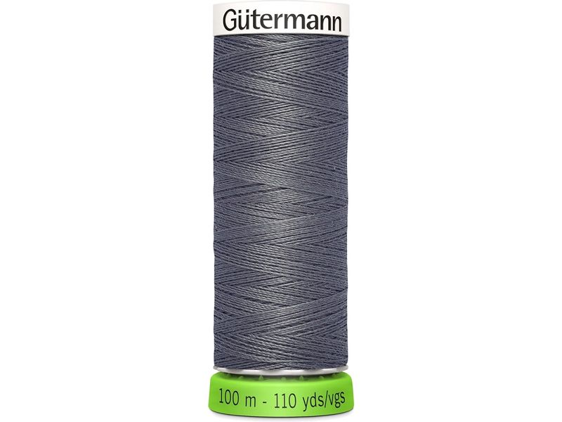 Gütermann Näh- und Stickgarn Allesnäher rPET 100 m Grau Der Faden für jede Naht