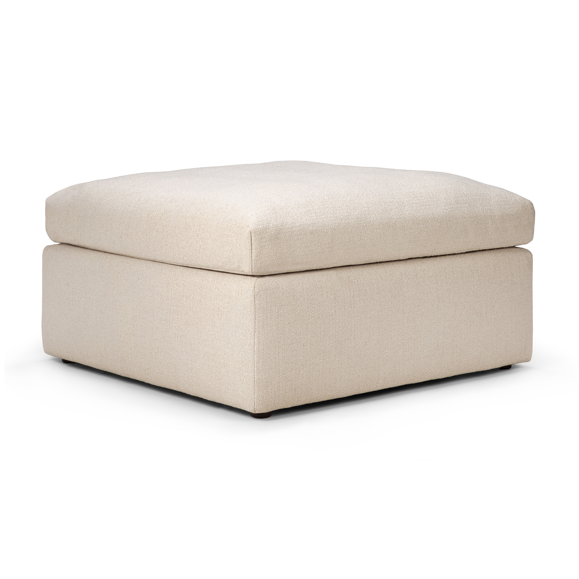 Mellow sofa - footstool - off white