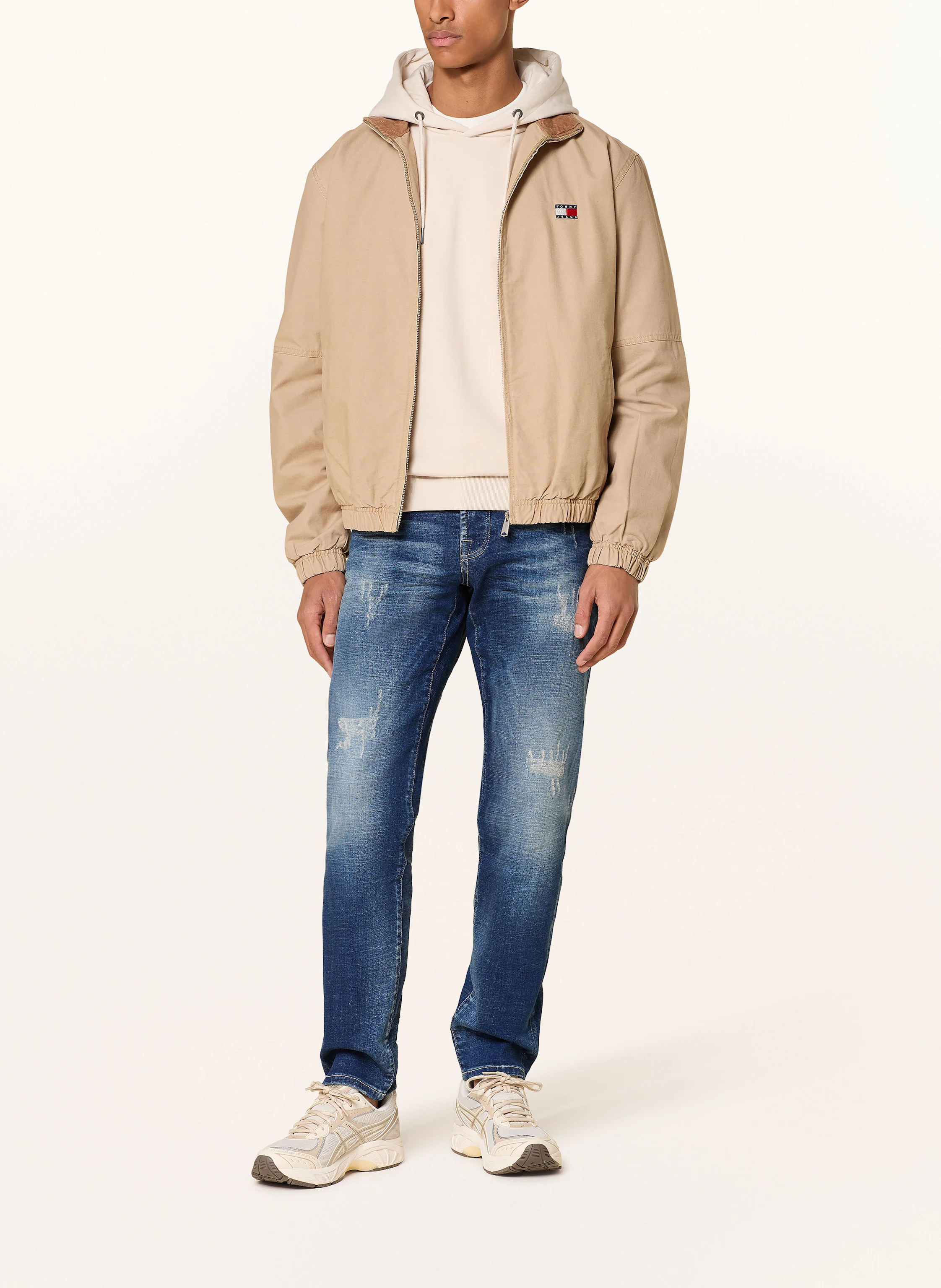 GOLDGARN DENIM Destroyed Jeans U2 Tapered Fit