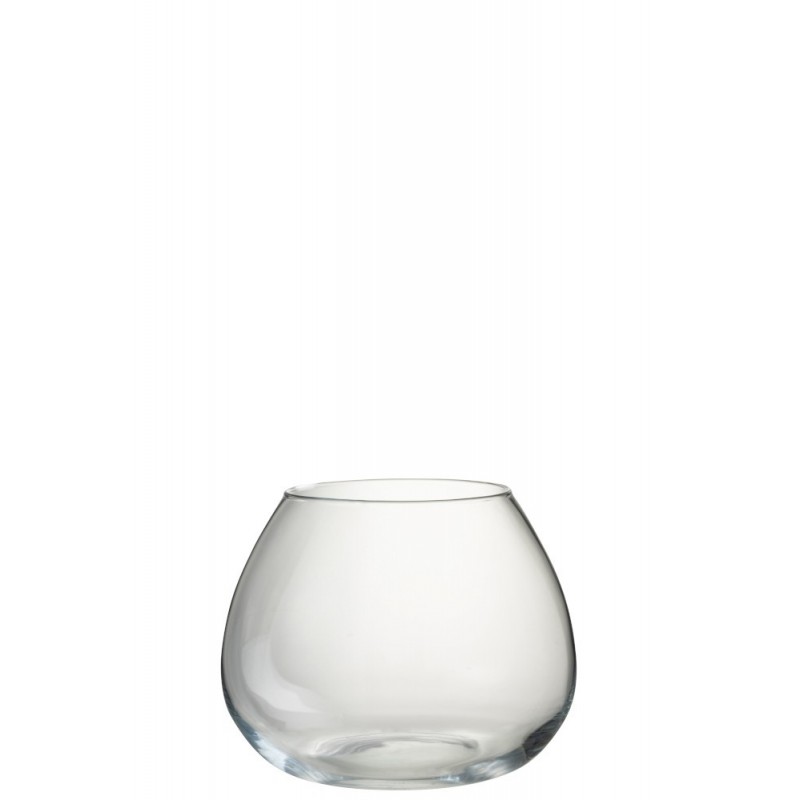 Vase en verre transparent 29*23cm