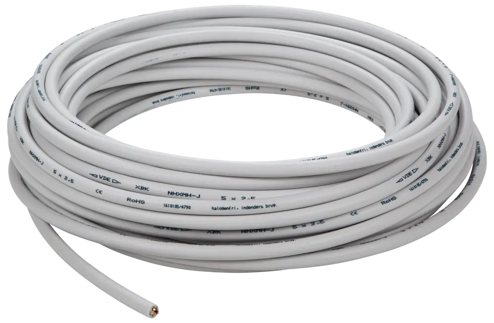 Installationskabel halogenfrit 5G2,5 mm² 25 m