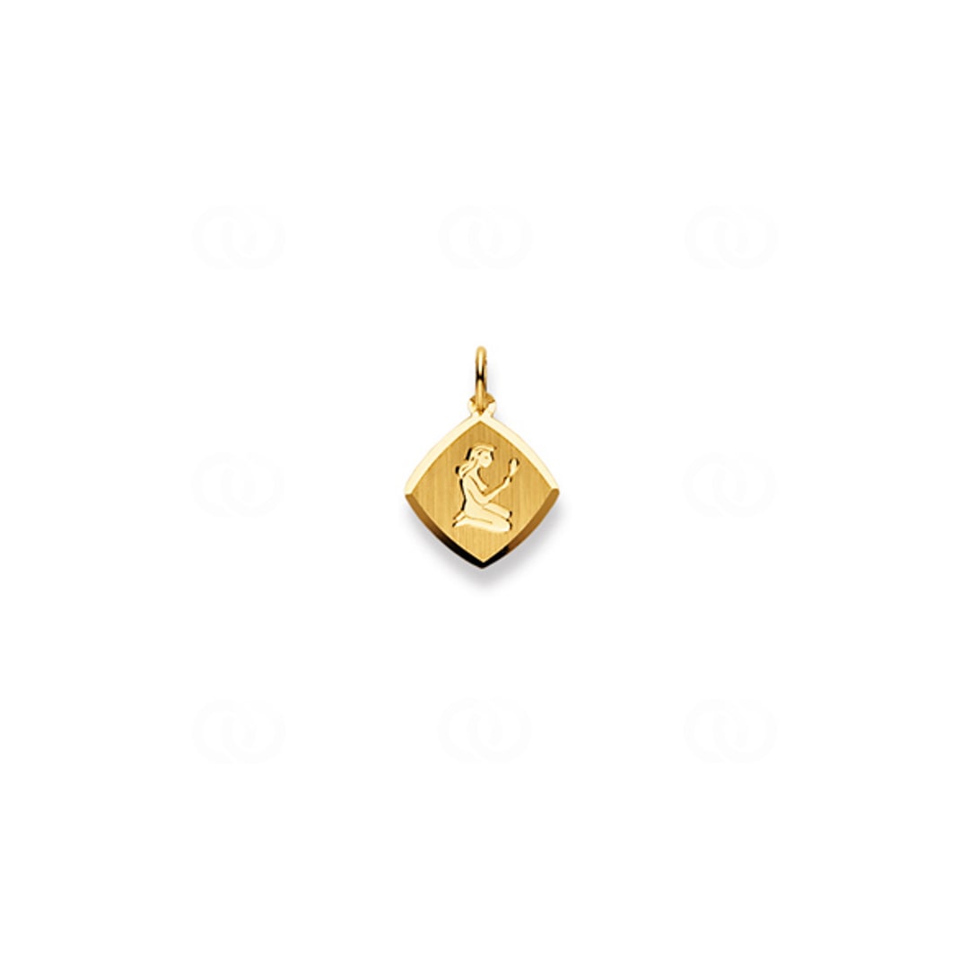 Anhänger 750/18 K Gelbgold Sternzeichen Jungfrau