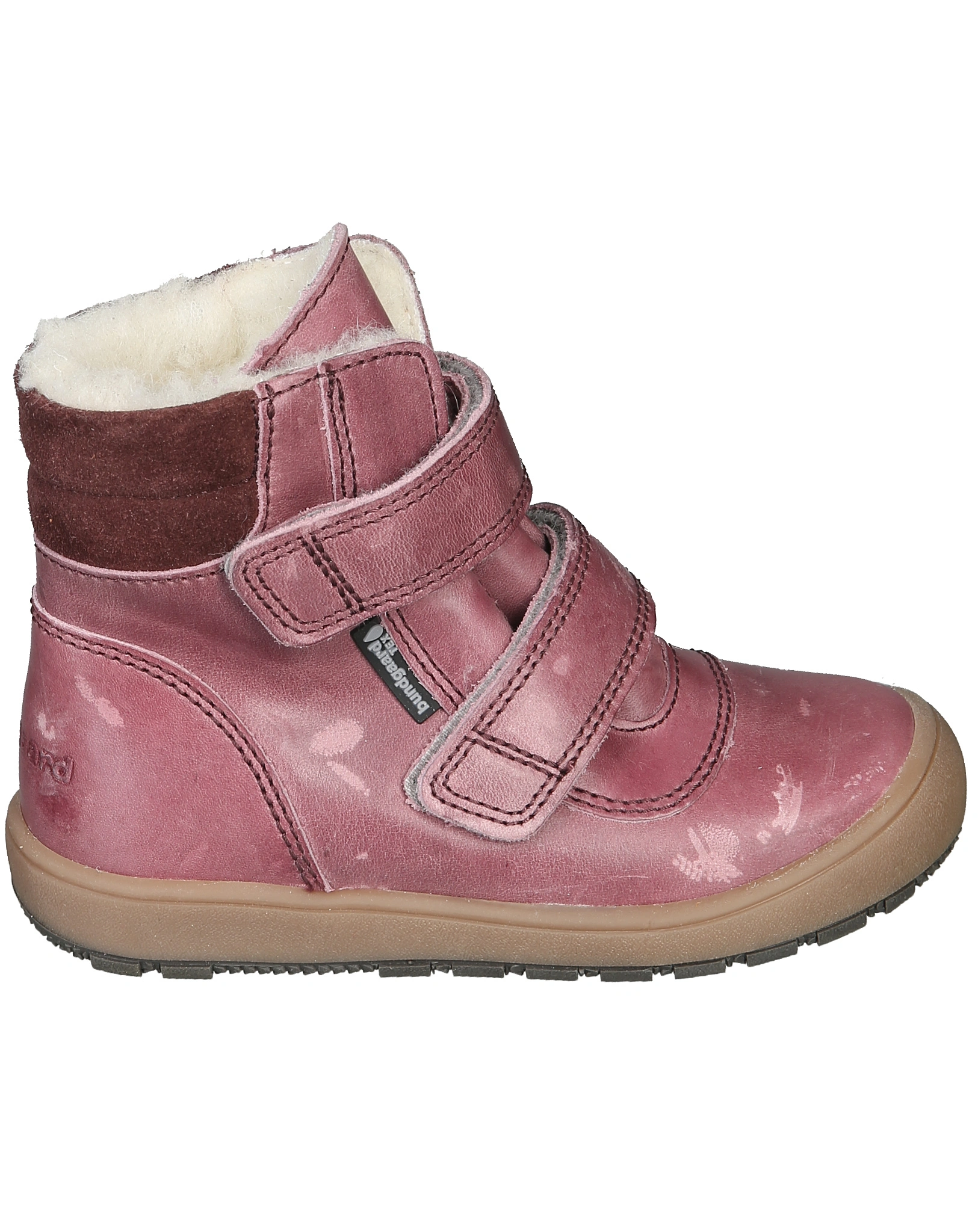 Klett-Boots IVAR VELCRO gefüttert in dark rose