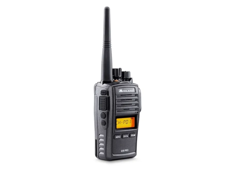 Midland G18 Pro PMR446 radio, IP67