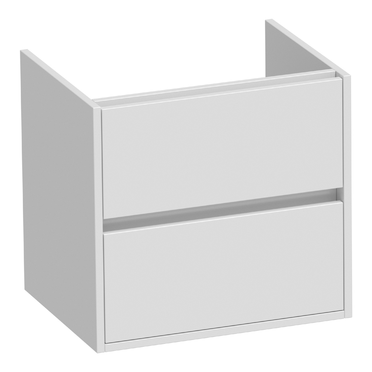 Brauer Adore onderkast 60cm met 2 softclose lades wit glans