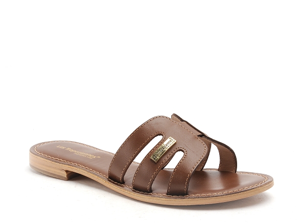 Les tropeziennes mules et sabots plats femme damia f marron