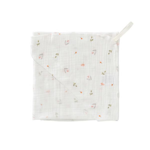 Cottonbaby Soft Badcape - Springflowers
