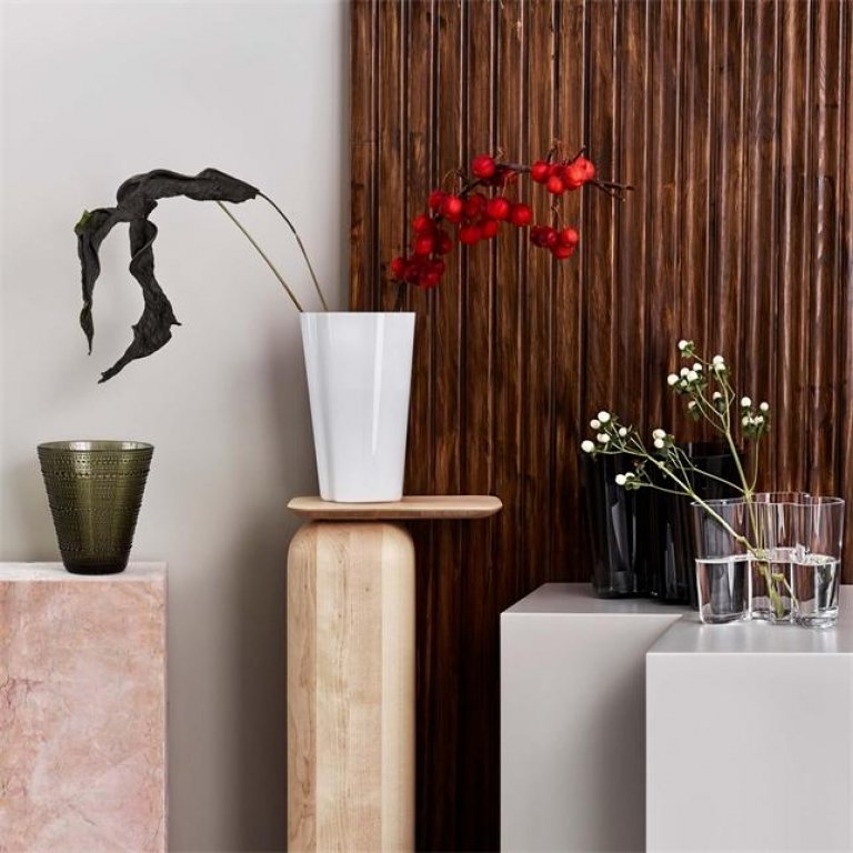 Iittala Alvar Aalto vaas 22cm helder