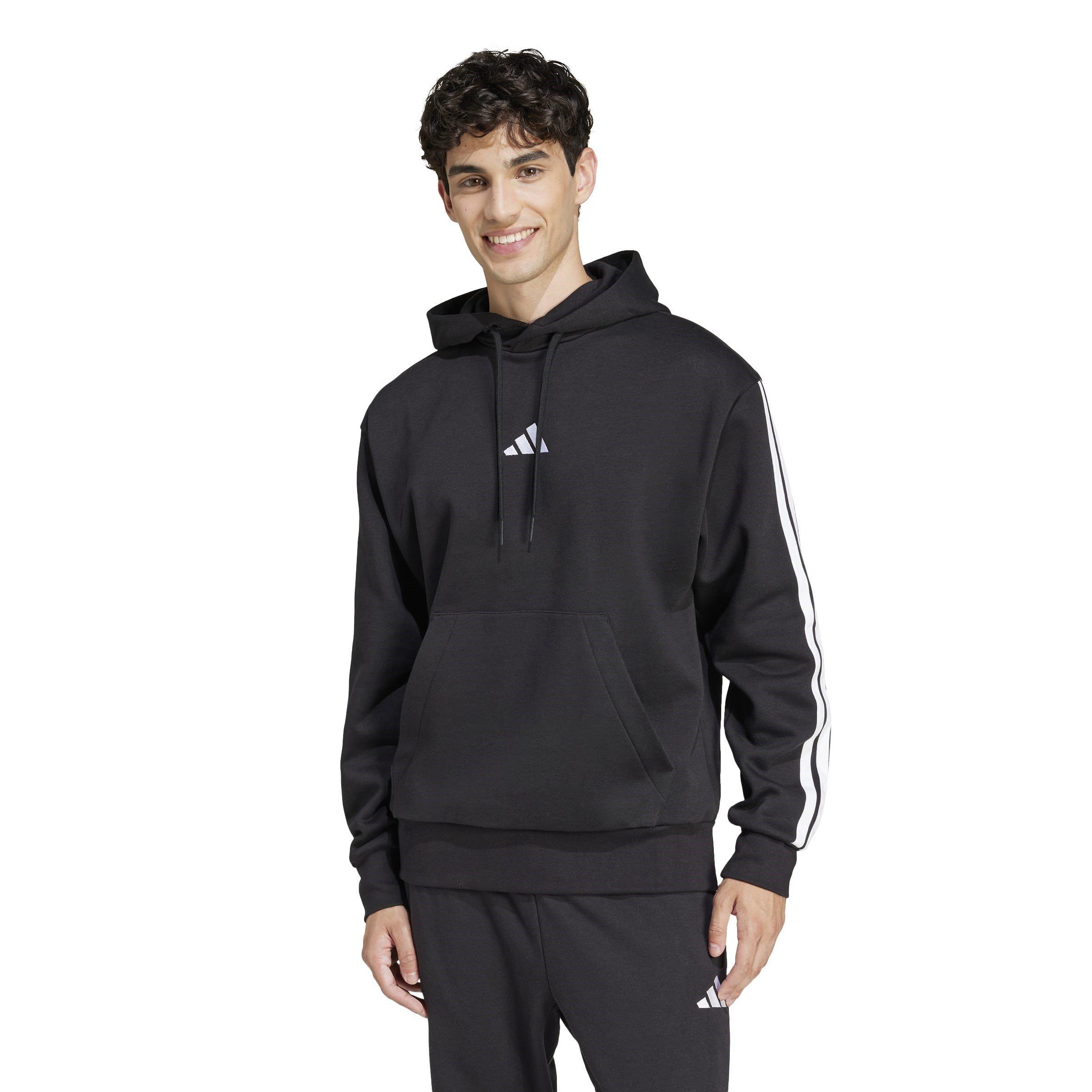 adidas Essentials Fleece 3-Stripes Hoodie Mens