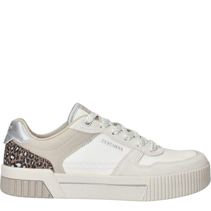 Skechers Jade Lustrous Luxury Sneakers Wit Dames