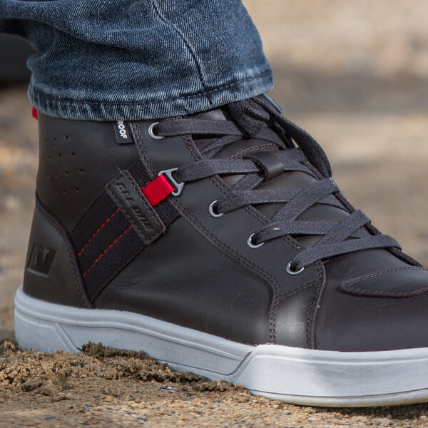 All One - Chaussures Flip Waterproof Marron / Rouge