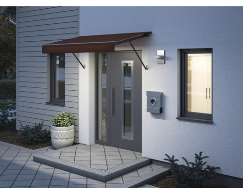 SCALA luifelframe RAL 8022 zwartbruin 120x90 cm stofdesign 3914