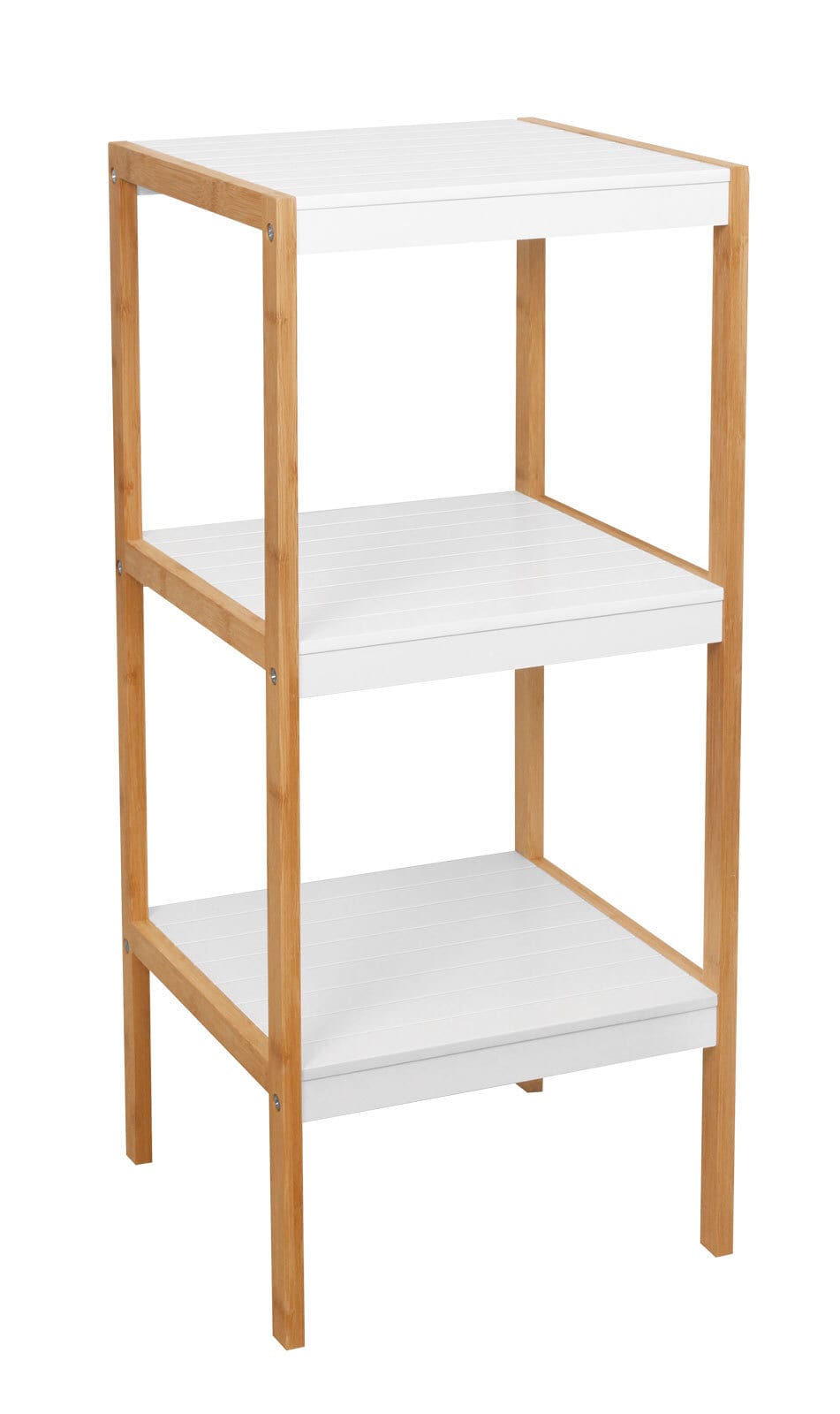 Regal 34 x 80 x 33 cm Gestell Bambus natur