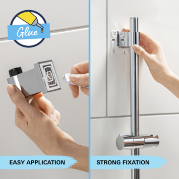 Grohe doucheset Quickfix Vitalio Comfort 3 standen chroom