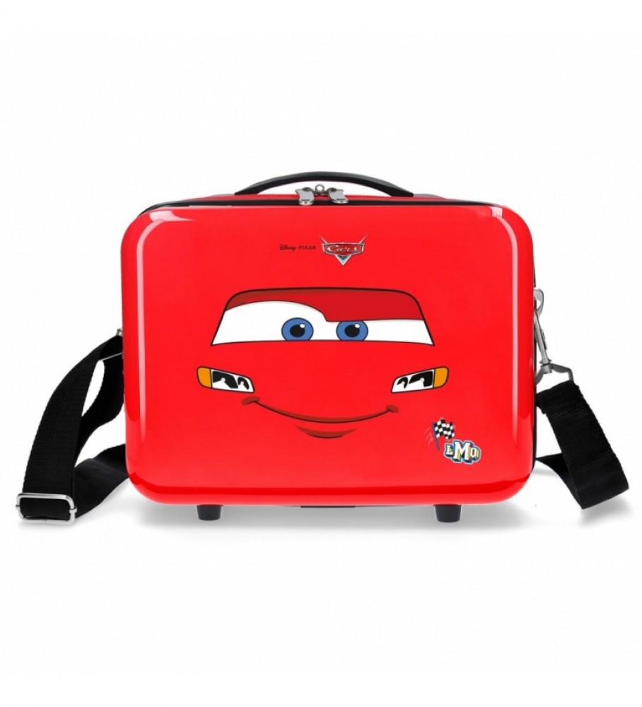 Bolsa Joumma Neceser ABS para Carros LMQ Adaptável vermelha - 29x21x15cm -