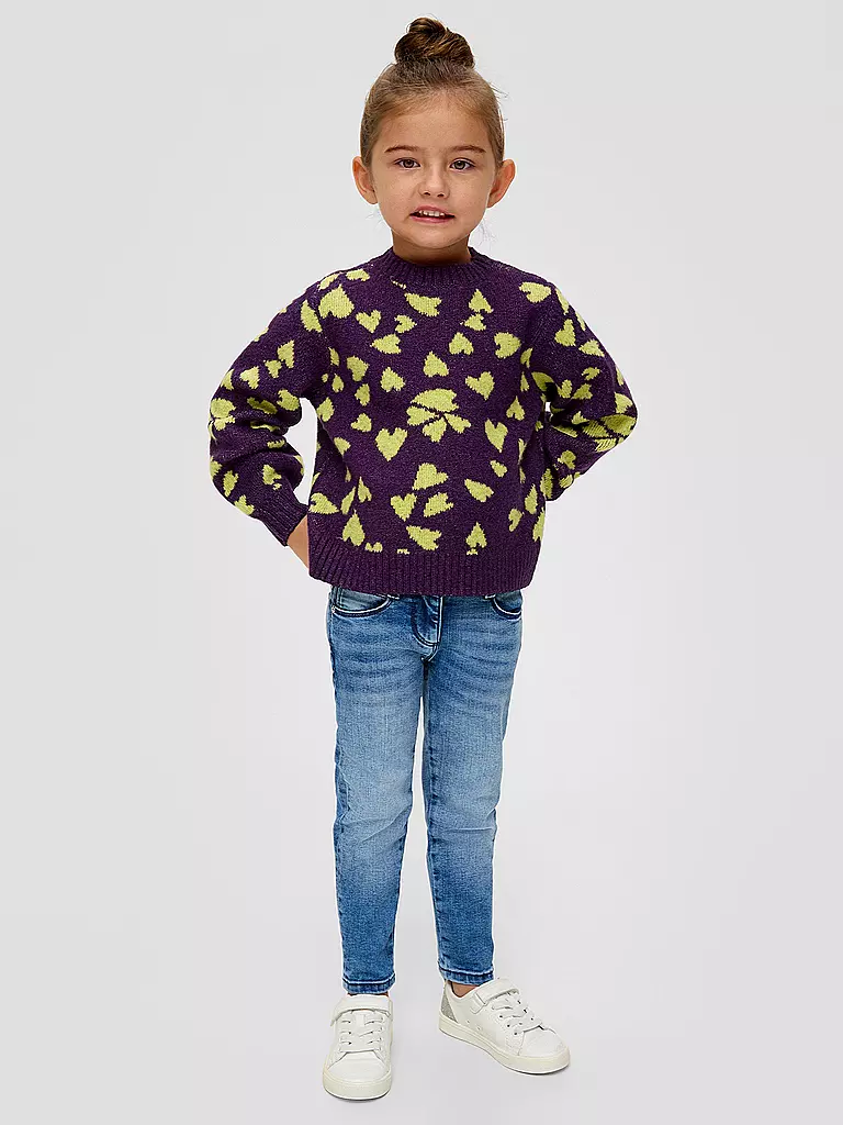 S.OLIVER Mädchen Jeans Regular Fit  blau