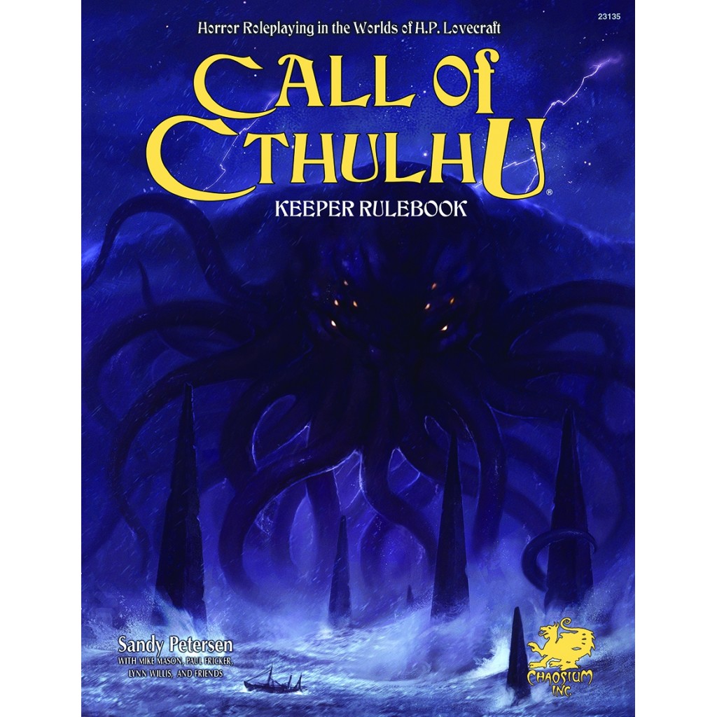 Call of Cthulhu 7th Ed - Keeper Rulebook