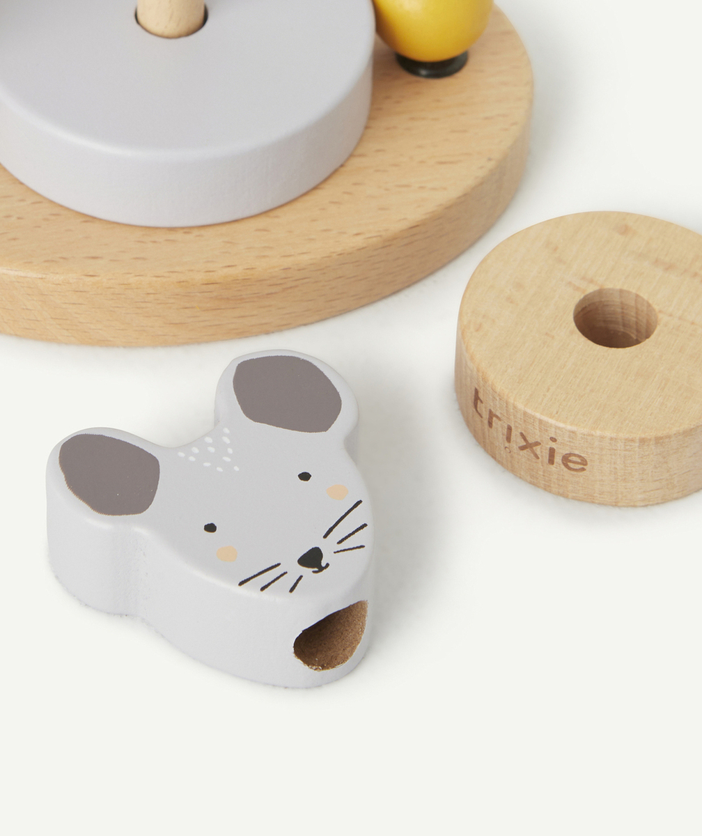 TRIXIELABYRINTHE AVEC PERLES EN BOIS MONSIEUR SOURIS