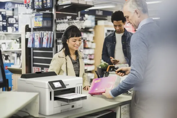 Canon MAXIFY GX5550 - Printer - farve - Duplex - blækprinter - ITS - A4/Legal - 600 x 1200 dpi - op til 24 ipm (mono) / op til 15.5 ipm (farve) - kapacitet: 600 ark - LAN, Wi-Fi(n), USB 2.0
