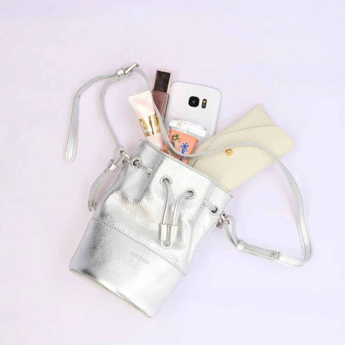LouLou | Noa | Leren Crossbody tas