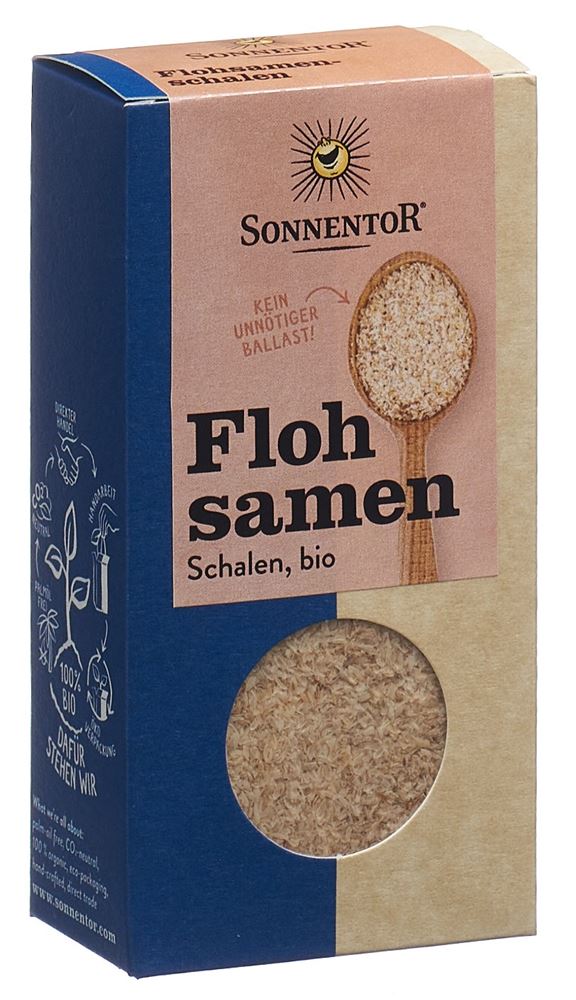 SONNENTOR Flohsamen Schalen BIO Btl 50 g
